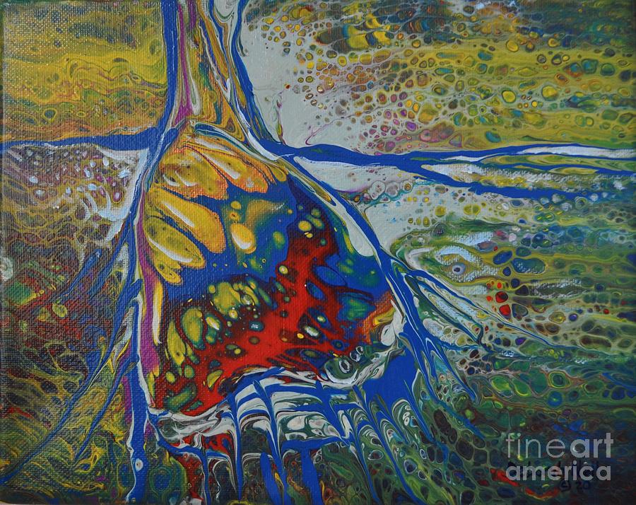 Butterfly Tree #1 Painting by Deborah Nell