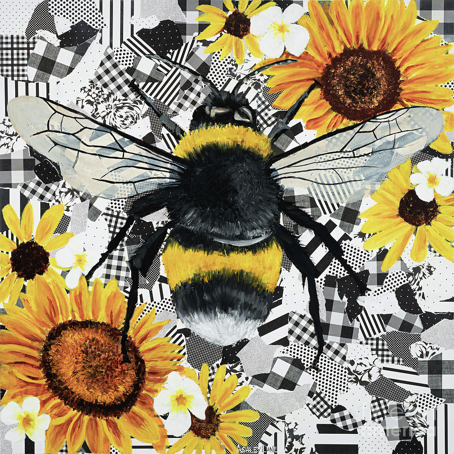 Buzzzy #1 Painting by Ashley Lane