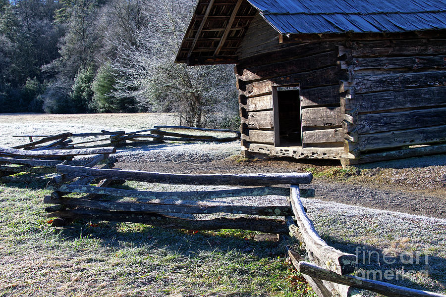 Cabin At Cades Cove #1 Photograph by Phil Perkins