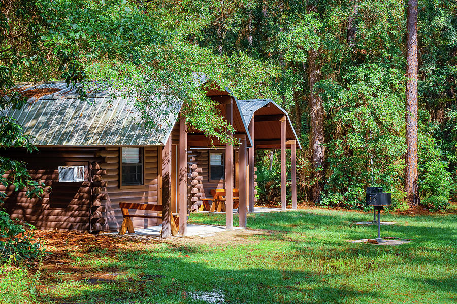 Cabin In The Woods Photograph