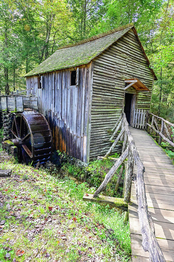 Cades Cove Grist Mill #1 Photograph by Ed Stokes