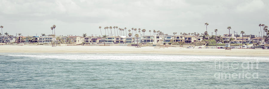 California Seal Beach Skyline Panorama Photo #1 Photograph by Paul Velgos