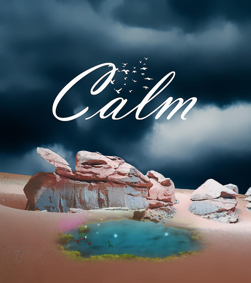 Calm #1 Mixed Media by Marvin Blaine