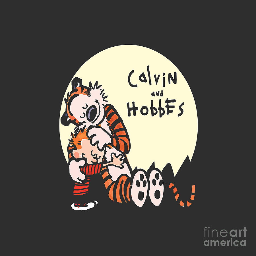 Calvin And Hobbes Drawing by Ian Hidayanto | Fine Art America