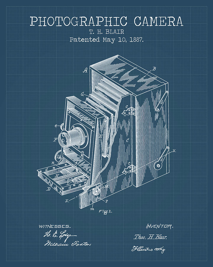 Tea kettle blueprints Digital Art by Dennson Creative - Pixels