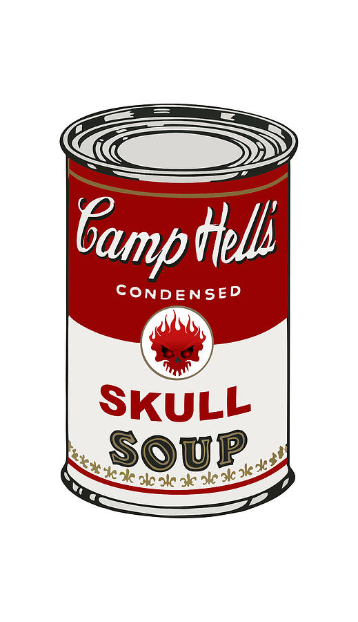 Skull Digital Art - Camp Hells #1 by Tony Leone