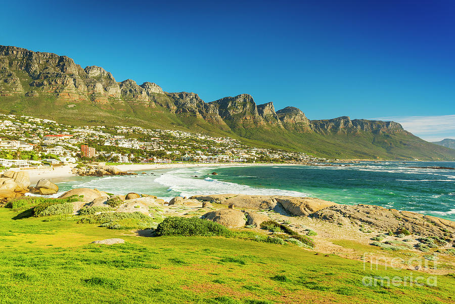 Camps Bay In Cape Town, South Africa Photograph