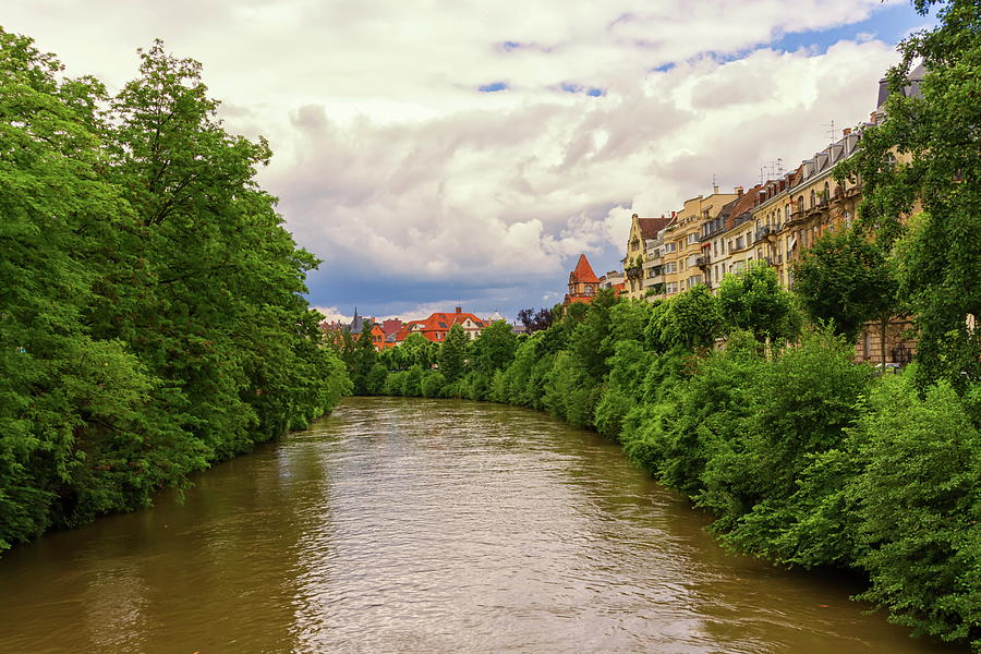 Canal in Strasbourg, France #1 Photograph by Elenarts - Elena Duvernay photo