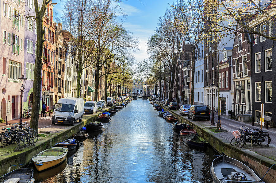 Canal of Amsterdam #1 Photograph by Fabiano Di Paolo