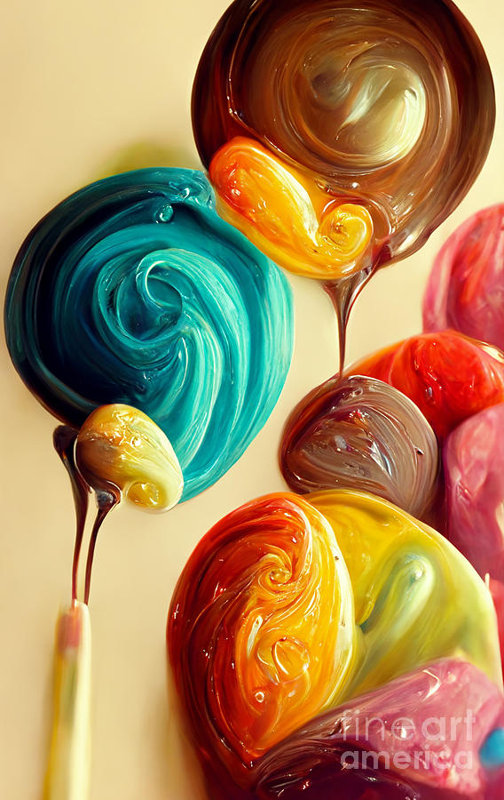 Candy Colors Digital Art