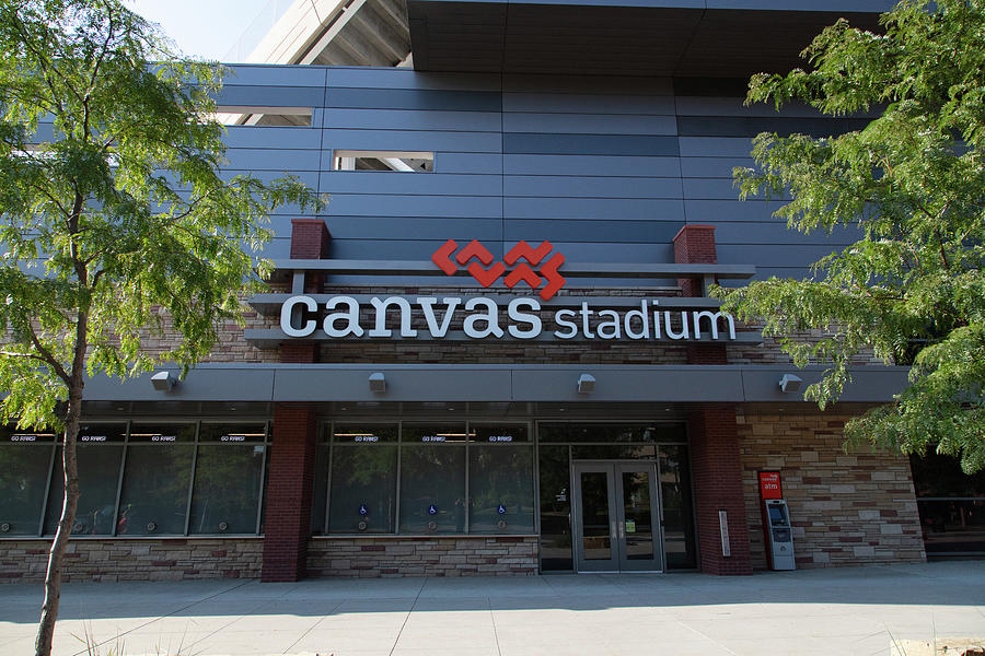 Canvas Stadium at Colorado State University #1 Photograph by Eldon McGraw