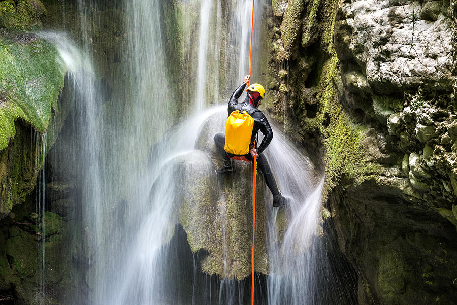 Canyoning adventure #1 Photograph by Extreme-photographer