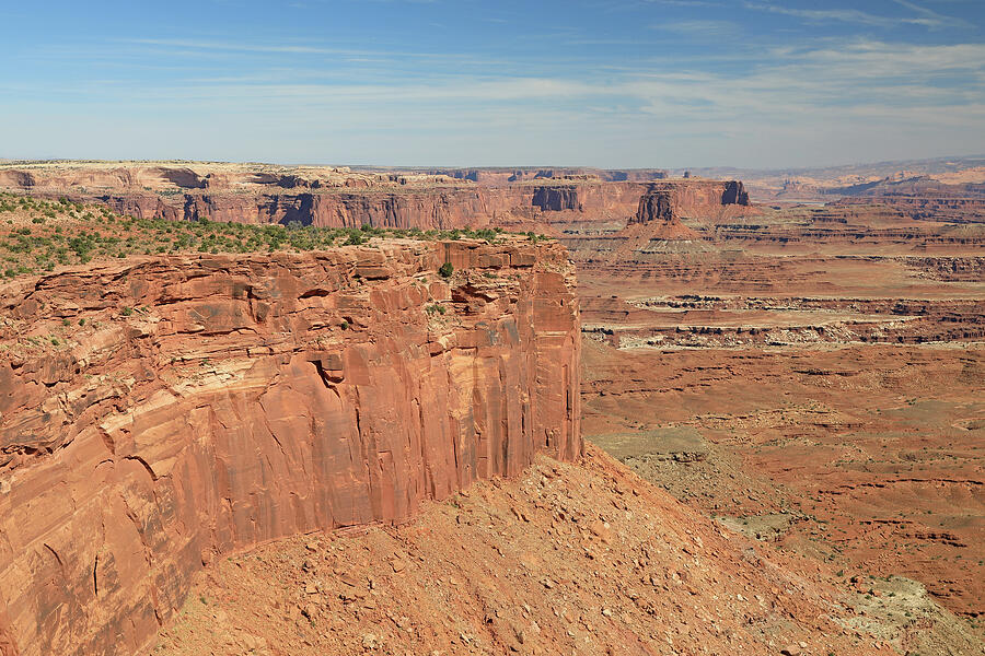 Canyonlands National Park - View from Buck Canyon Overlook #2 Photograph by Richard Krebs