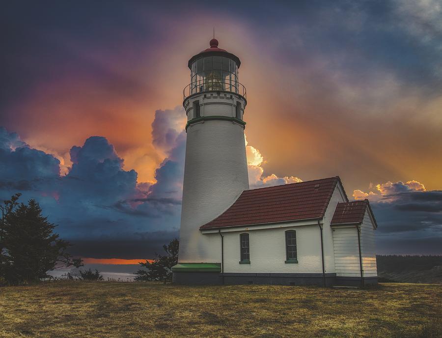 Cape Blanco Lighthouse Photograph By Bonnie Moreland 