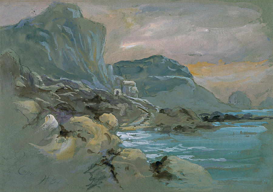 Hercules Brabazon Brabazon Painting - Capri  #1 by Hercules Brabazon Brabazon