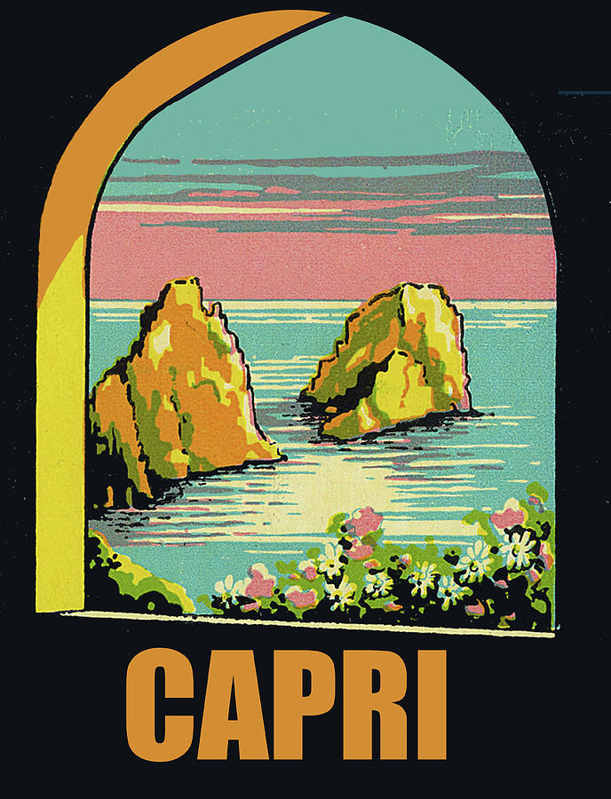 Capri #1 Digital Art by Long Shot