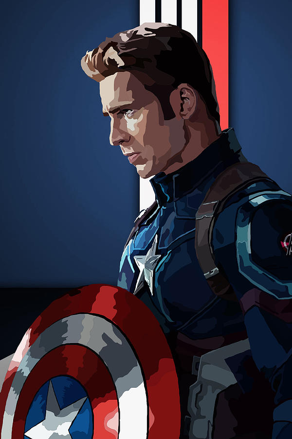 Captain America - Civil War 2016 Digital Art by Geek N Rock - Fine Art ...