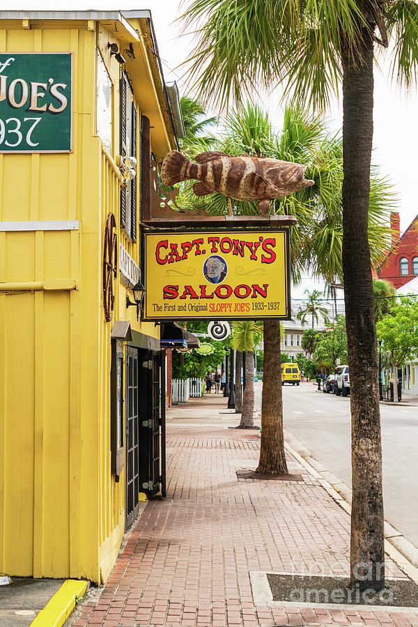 Captain Tonys Saloon Key West Florida #1 by Paul Velgos