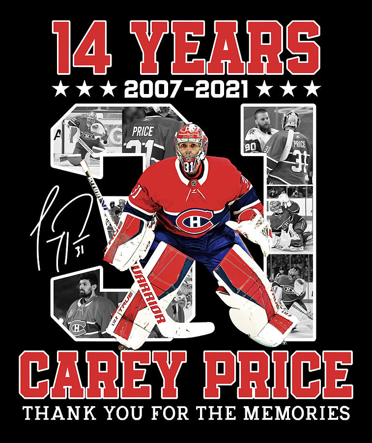 Carey Price Ice Hockey #1 Digital Art by Kelvin Kent