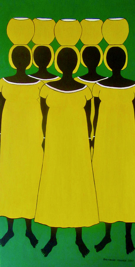 Caribbean Yellow #2 Painting by Stephanie Moore