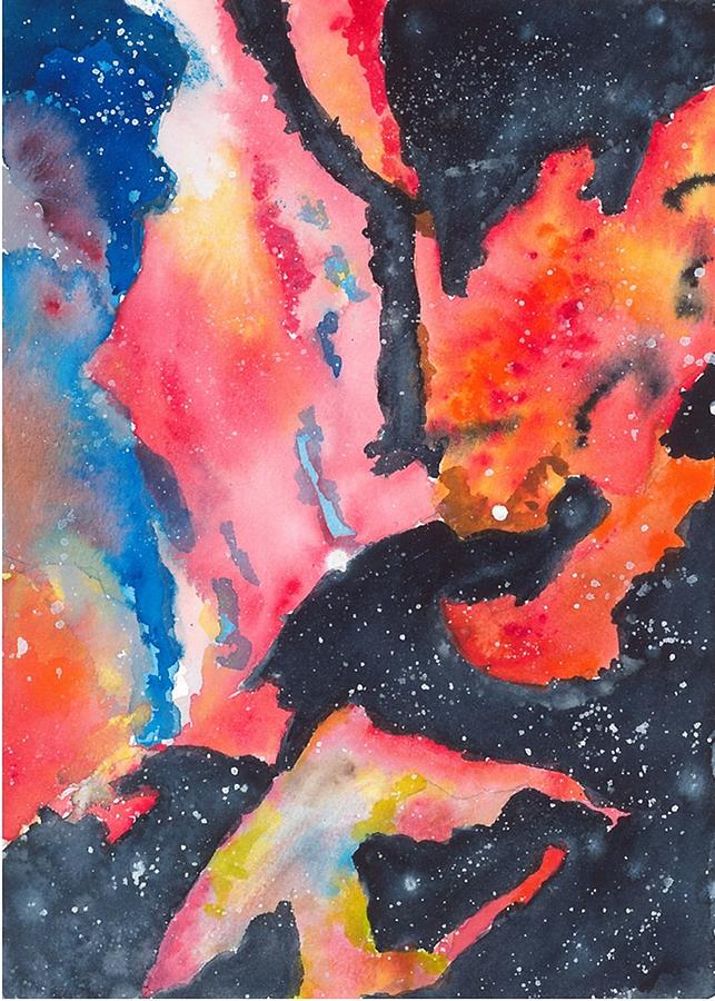 Carina Nebula #1 Painting by Diane Chinn