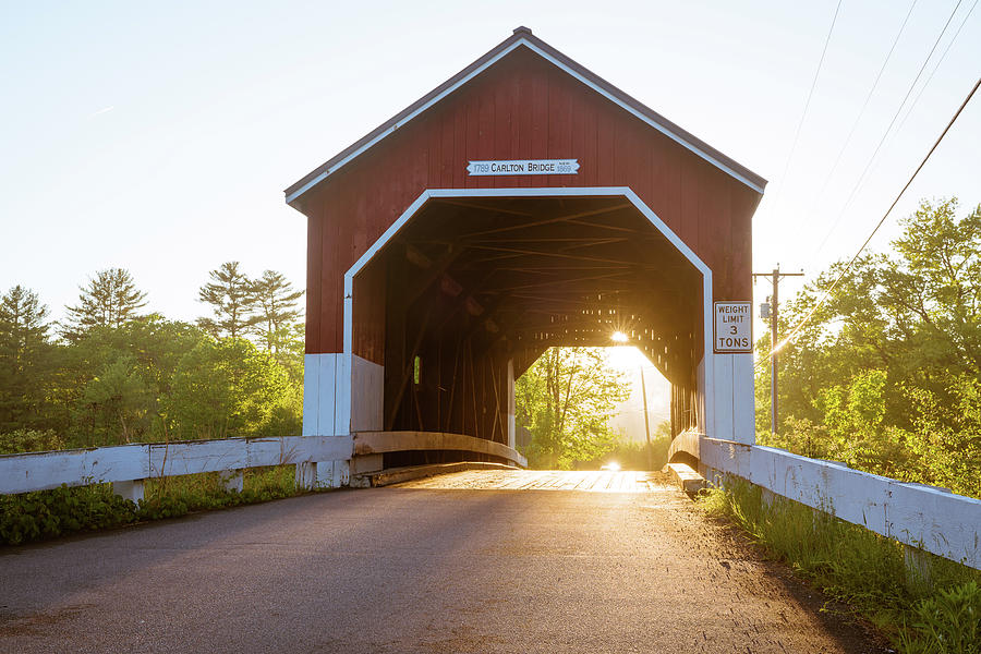 Carlton Bridge East Swanzey New Hampshire #1 Photograph by Kyle Lee