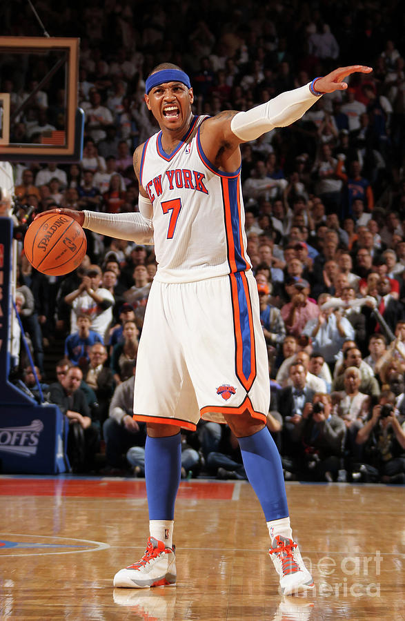 Carmelo Anthony Photograph by Nathaniel S. Butler