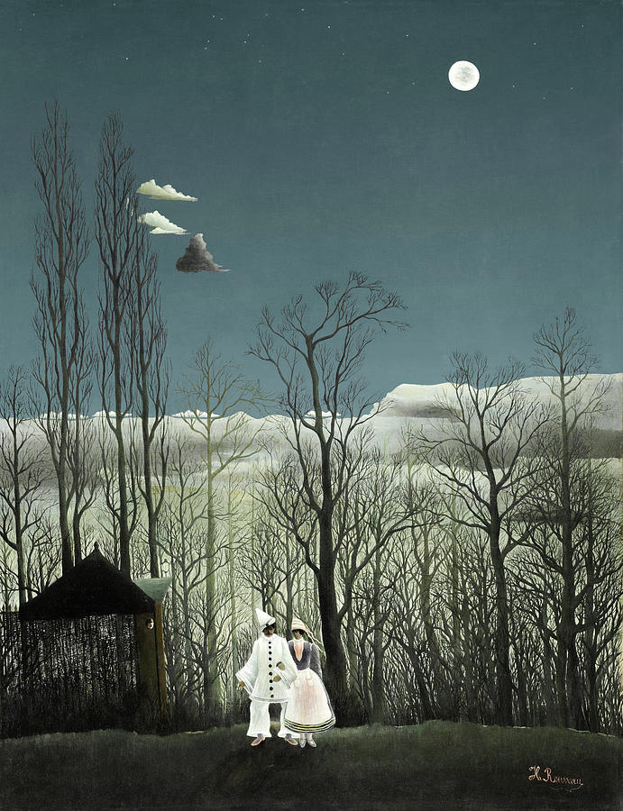 Carnival Evening 1886 #1 Painting by Henri Rousseau