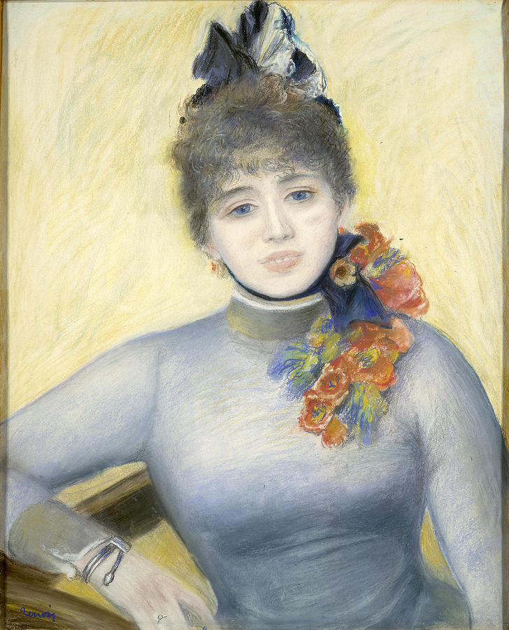 Caroline Remy, Severine #2 Drawing by Pierre-Auguste Renoir