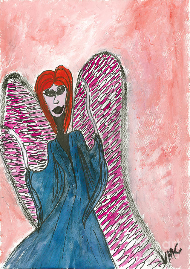 Carratrea Angel #1 Painting by Victoria Mary Clarke