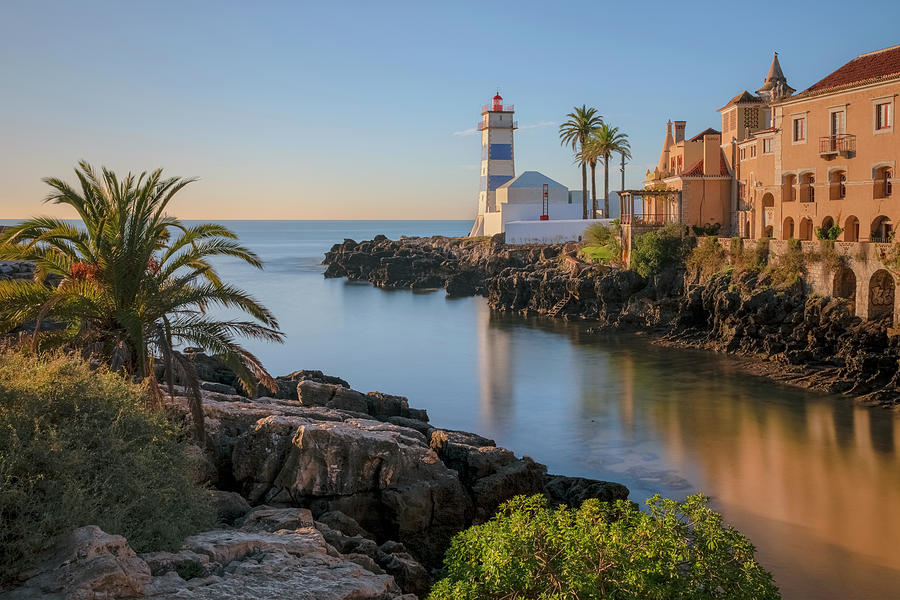 Lighthouse Photograph - Cascais - Portugal #1 by Joana Kruse