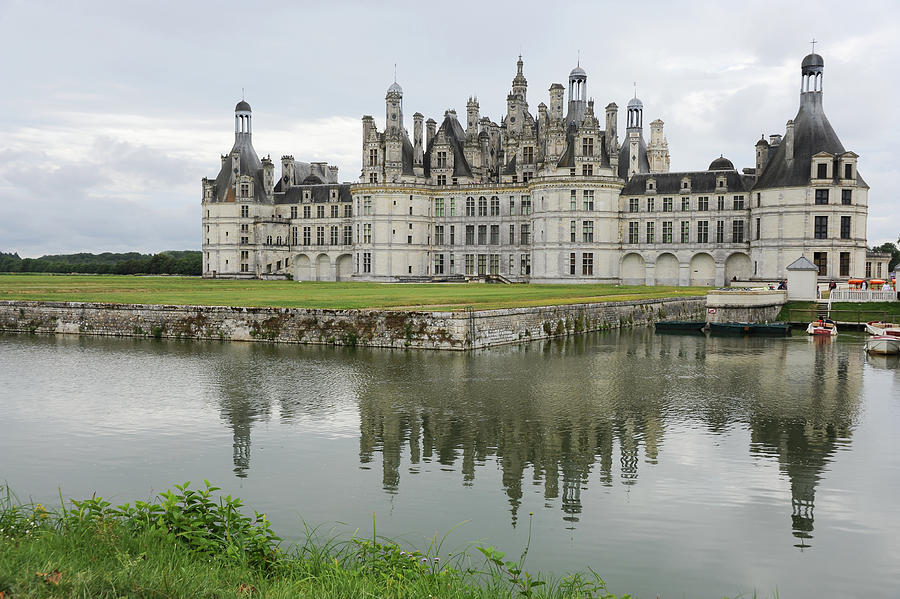 Castle Chambord on a cloudy day in summer Photograph by Stefan Rotter ...