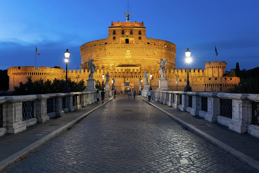 Castle of the Holy Angel in Rome #1 Photograph by Artur Bogacki