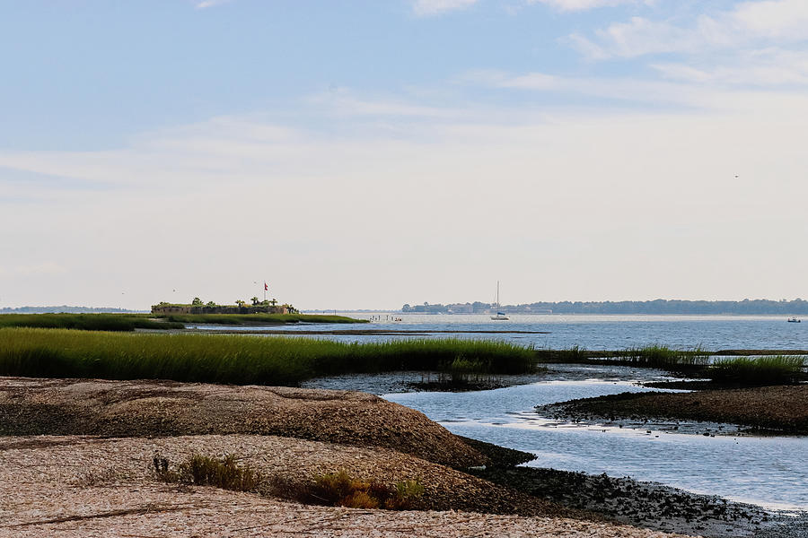 Castle Pinckney, Charleston Harbor Digital Art by Matt Richardson ...