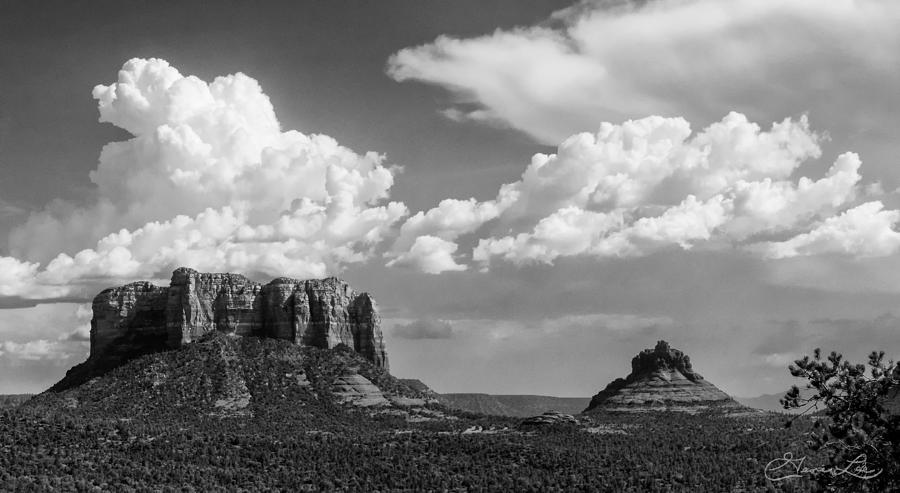 Castle Rock and Bell Rock #1 Photograph by Geno Lee