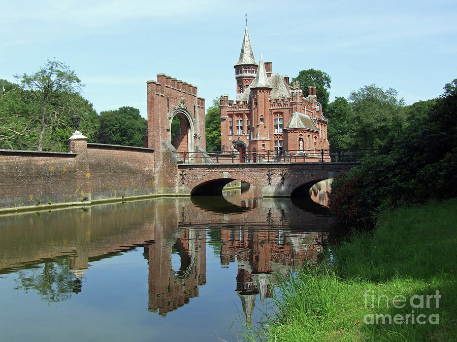 Castle Ten Berghe - Brugge #2 Digital Art by Joseph Hendrix