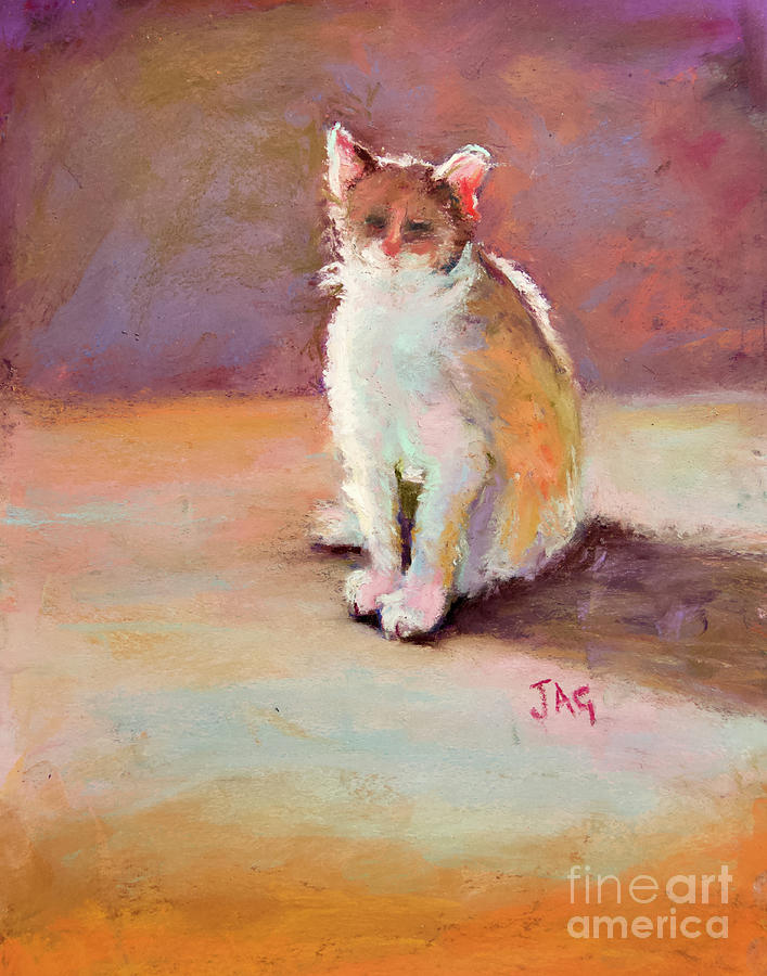 CAT Pastel by Joyce Guariglia