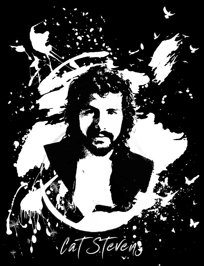 Cat Stevens Digital Art by Michael Earch - Fine Art America