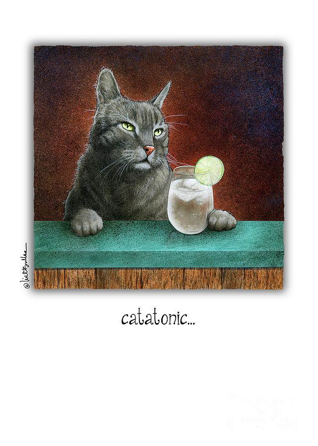 Catatonic... #1 Painting by Will Bullas