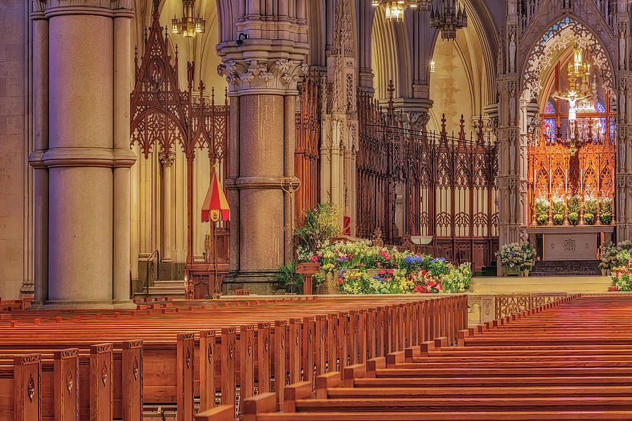 Cathedral Basilica Of The Sacred Heart Newark NJ #2 Photograph by Susan Candelario