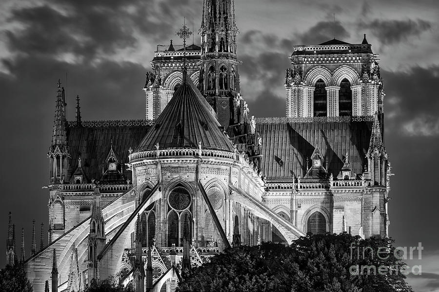 Cathedrale Notre Dame de Paris #2 Photograph by Brian Jannsen