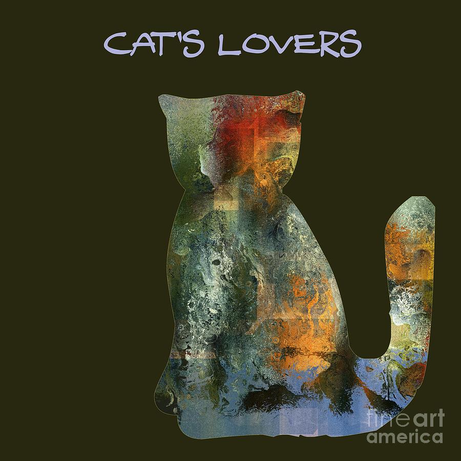 Cats Lovers  - 01c519d #1 Mixed Media by Variance Collections
