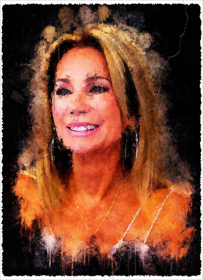 Celebrity Kathie Lee Gifford Art Mixed Media By Luettgen Vidal Fine   1 Celebrity Kathie Lee Gifford Art Luettgen Vidal 