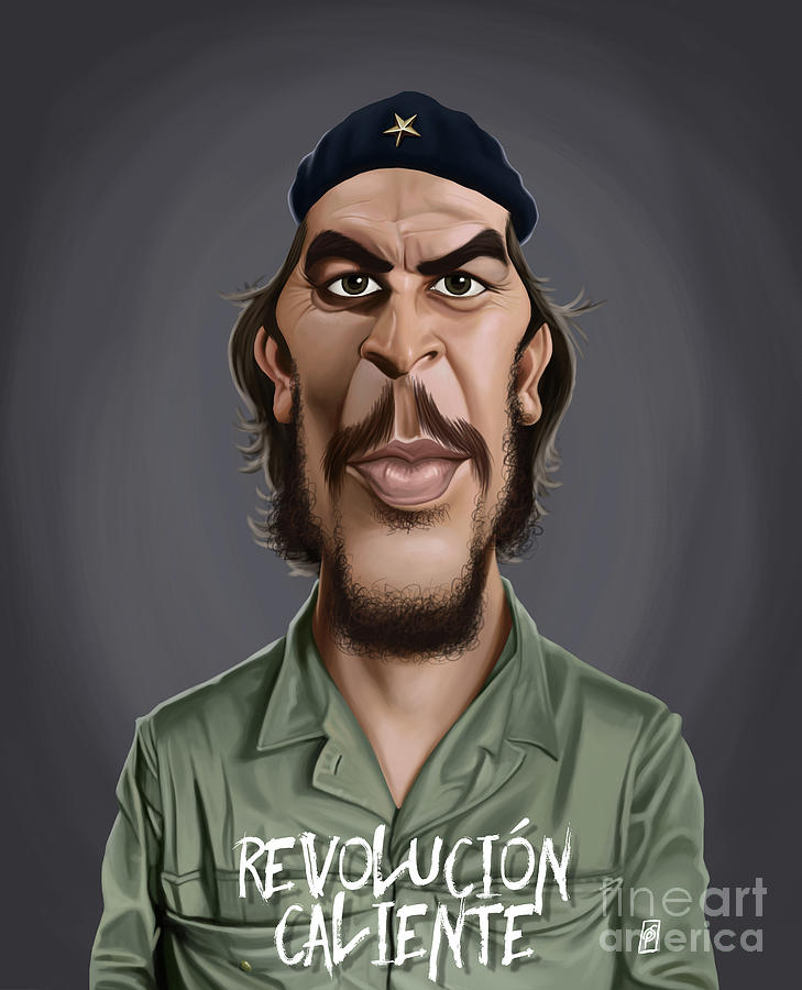 Celebrity Sunday - Che Guevara #1 Digital Art by Rob Snow
