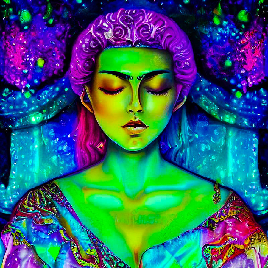 Celestial Goddess #1 Digital Art by Cristi Sturgill - Fine Art America