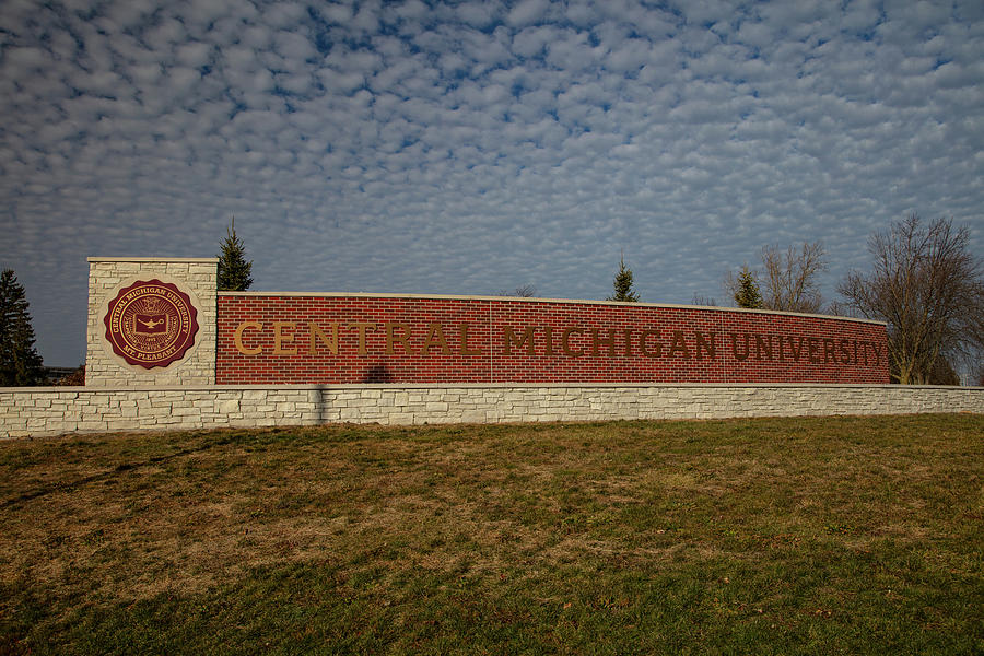 Central Michigan University SIgn #1 Photograph by Eldon McGraw