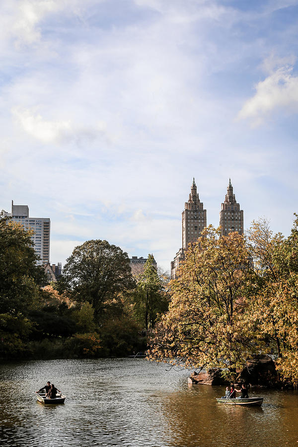 Central Park In Autumn #1 Photograph by Alberto Zanoni