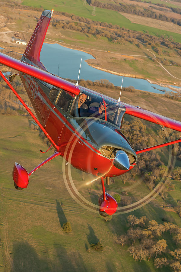 Cessna 180 Photograph by Jack Fleetwood | Fine Art America