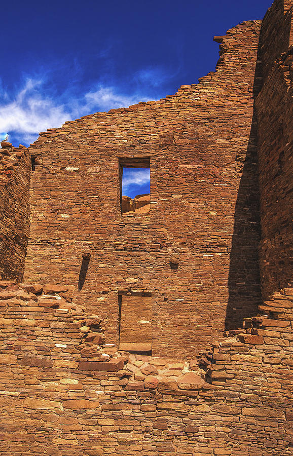 Chaco Canyon Walls and Windows New Mexico 1 by Abbie Matthews