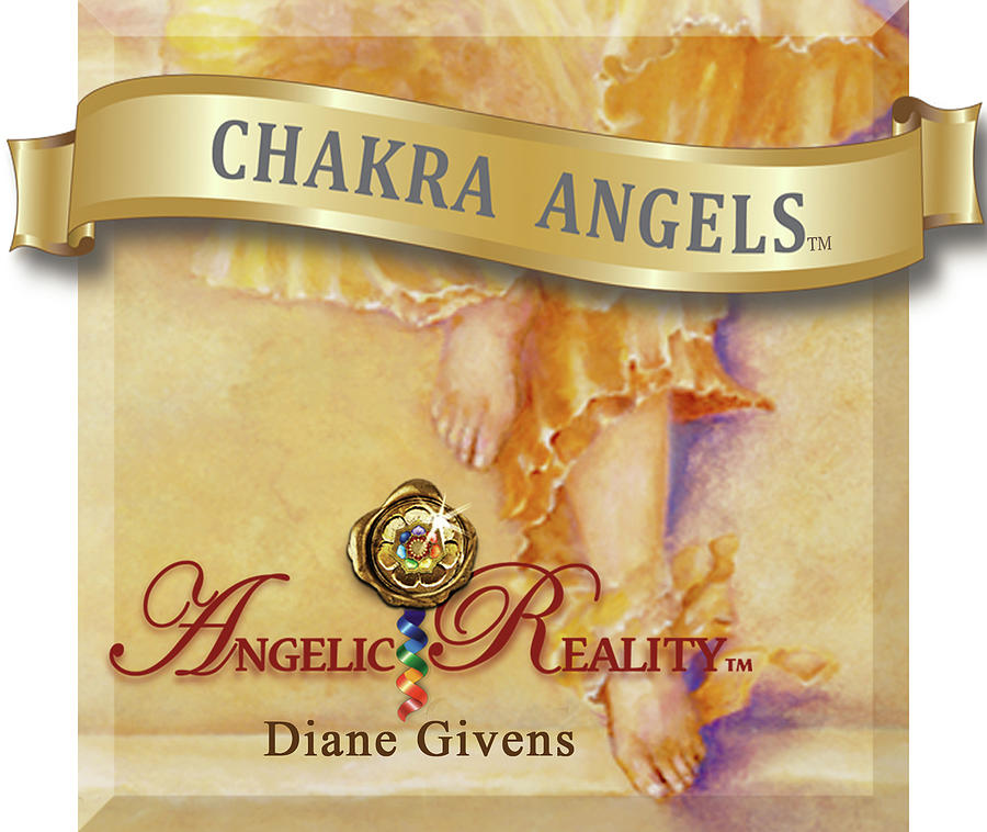 Chakra Angels Collection #1 Painting by Diane Givens Angelic Reality